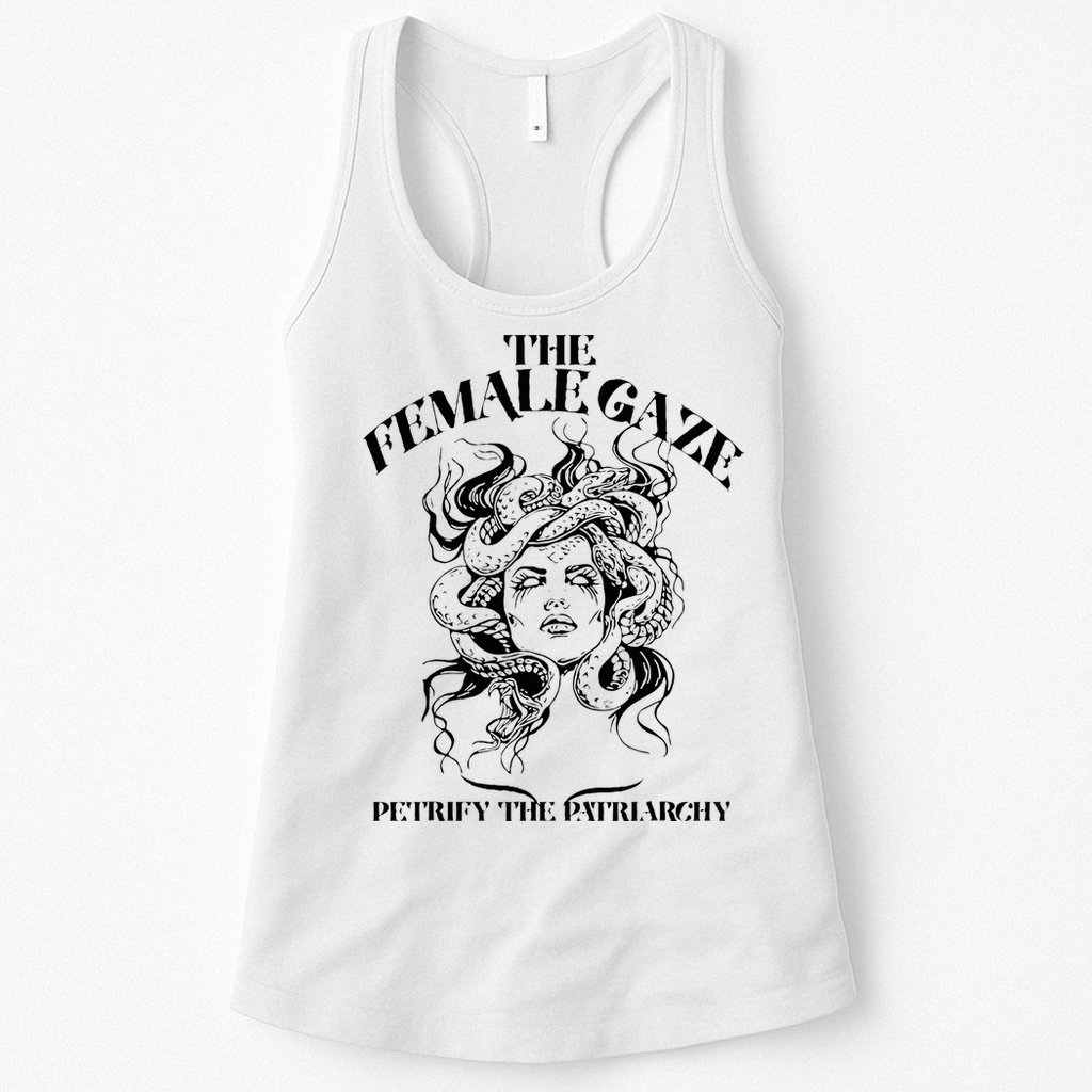 The Female Gaze Petrify The Patriarchy Medusa Womens Tank Top