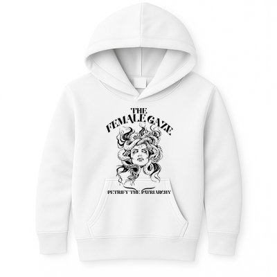 The Female Gaze Petrify The Patriarchy Medusa Kids Hoodie