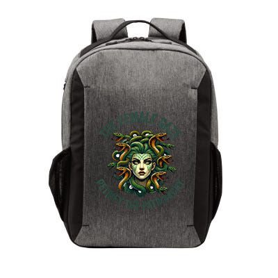 The Female Gaze Petrify The Patriarchy Medusa Feminisit Vector Backpack