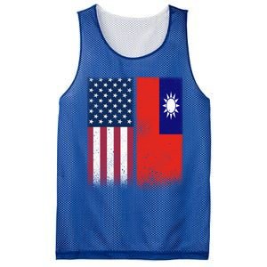 Taiwanese Flag Gift Usa And Taiwan Flags Proud Taiwan Gift Mesh Reversible Basketball Jersey Tank