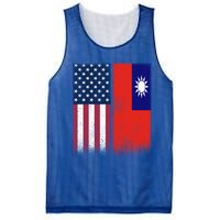 Taiwanese Flag Gift Usa And Taiwan Flags Proud Taiwan Gift Mesh Reversible Basketball Jersey Tank