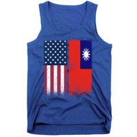 Taiwanese Flag Gift Usa And Taiwan Flags Proud Taiwan Gift Tank Top