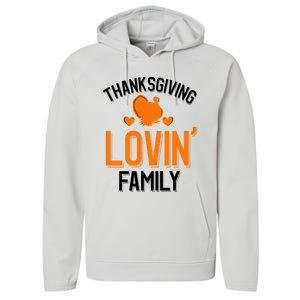 Thanksgiving Family Gift Performance Fleece Hoodie