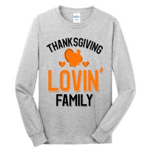 Thanksgiving Family Gift Tall Long Sleeve T-Shirt