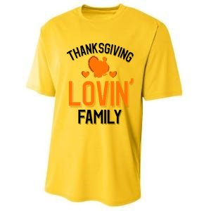 Thanksgiving Family Gift Performance Sprint T-Shirt