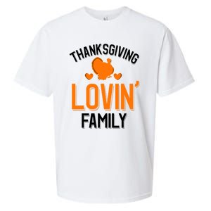 Thanksgiving Family Gift Sueded Cloud Jersey T-Shirt