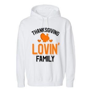 Thanksgiving Family Gift Garment-Dyed Fleece Hoodie