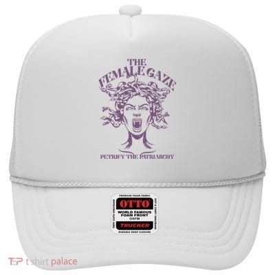 The Female Gaze High Crown Mesh Back Trucker Hat