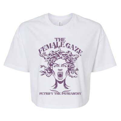 The Female Gaze Bella+Canvas Jersey Crop Tee