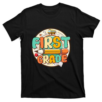 Team First Grade Teacher Student Back To School 1st Grade Gift T-Shirt