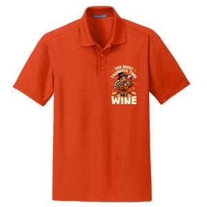 Thanksgiving Family Gift Dry Zone Grid Polo