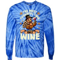 Thanksgiving Family Gift Tie-Dye Long Sleeve Shirt