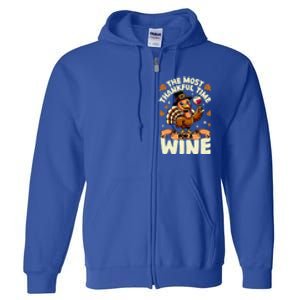 Thanksgiving Family Gift Full Zip Hoodie