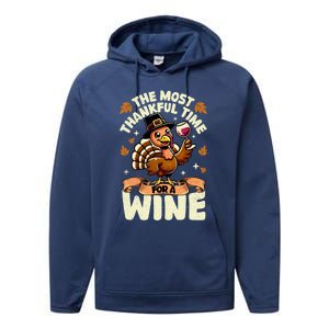 Thanksgiving Family Gift Performance Fleece Hoodie