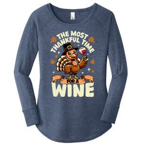 Thanksgiving Family Gift Women's Perfect Tri Tunic Long Sleeve Shirt