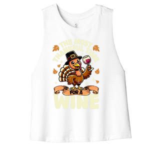 Thanksgiving Family Gift Women's Racerback Cropped Tank