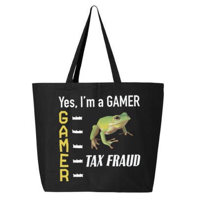 Tax Fraud Gamer 25L Jumbo Tote