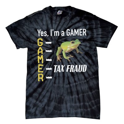 Tax Fraud Gamer Tie-Dye T-Shirt