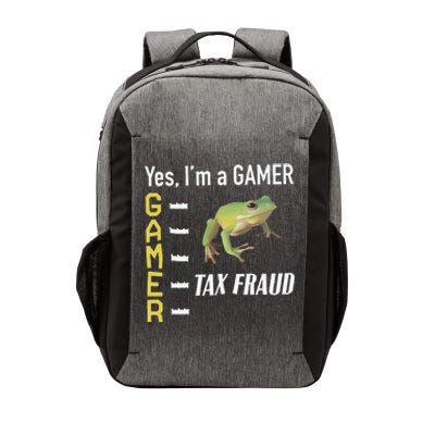 Tax Fraud Gamer Vector Backpack