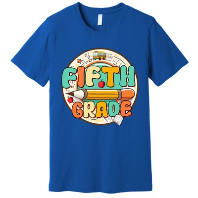 Team Fifth Grade Teacher Student Back To School 5th Grade Gift Premium T-Shirt