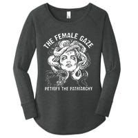 The Female Gaze Petrify The Patriarchy Feminist Women's Perfect Tri Tunic Long Sleeve Shirt