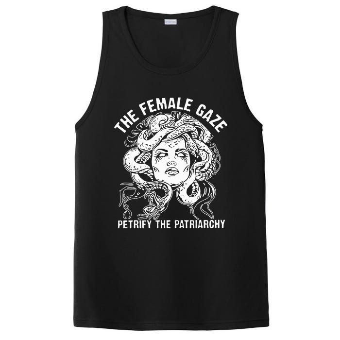 The Female Gaze Petrify The Patriarchy Feminist PosiCharge Competitor Tank