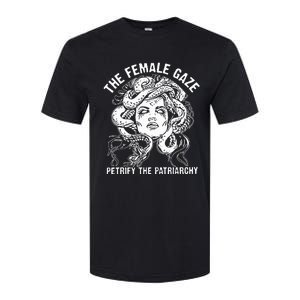 The Female Gaze Petrify The Patriarchy Feminist Softstyle CVC T-Shirt