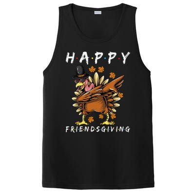 Turkey Friends Giving Happy Friendsgiving Funny Thanksgiving Gift PosiCharge Competitor Tank