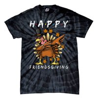 Turkey Friends Giving Happy Friendsgiving Funny Thanksgiving Gift Tie-Dye T-Shirt