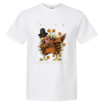 Turkey Friends Giving Happy Friendsgiving Funny Thanksgiving Gift Garment-Dyed Heavyweight T-Shirt