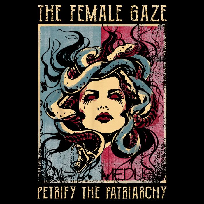 The Female Gaze Petrify The Patriarchy Medusa T-Shirt