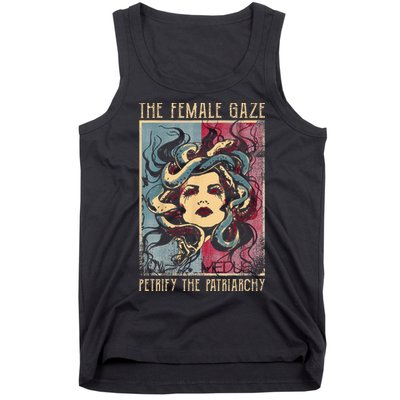 The Female Gaze Petrify The Patriarchy Medusa Tank Top