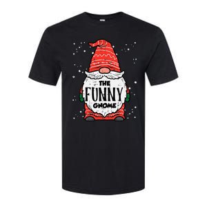 The Funny Gnome Xmas Matching Christmas For Family Softstyle CVC T-Shirt