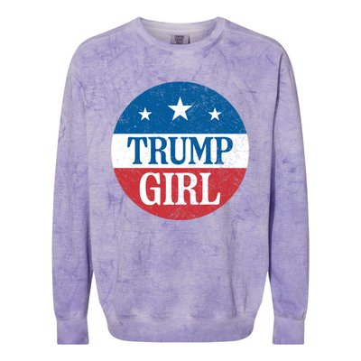 Trump Funny Gift Colorblast Crewneck Sweatshirt