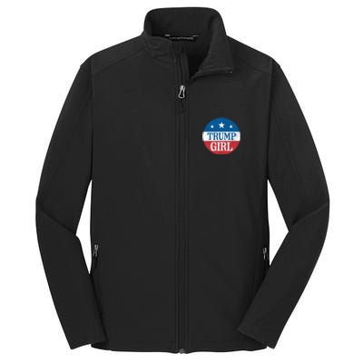 Trump Funny Gift Core Soft Shell Jacket