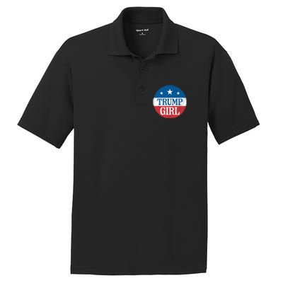 Trump Funny Gift PosiCharge RacerMesh Polo