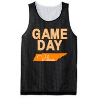 Tennessee Football Game Day Vibes Fall Tailgate Mesh Reversible Basketball Jersey Tank