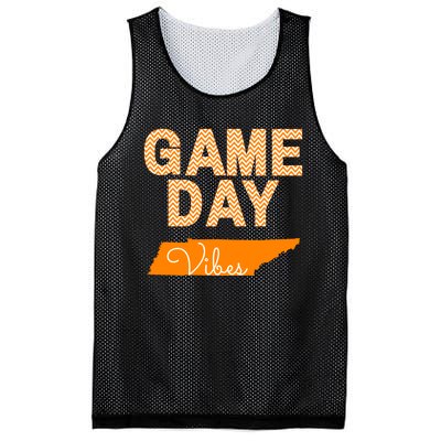 Tennessee Football Game Day Vibes Fall Tailgate Mesh Reversible Basketball Jersey Tank