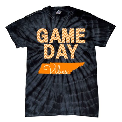 Tennessee Football Game Day Vibes Fall Tailgate Tie-Dye T-Shirt