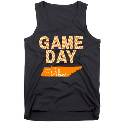 Tennessee Football Game Day Vibes Fall Tailgate Tank Top