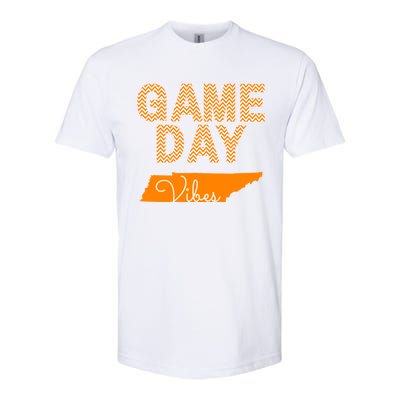 Tennessee Football Game Day Vibes Fall Tailgate Softstyle® CVC T-Shirt