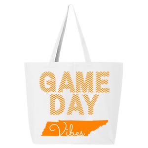 Tennessee Football Game Day Vibes Fall Tailgate 25L Jumbo Tote