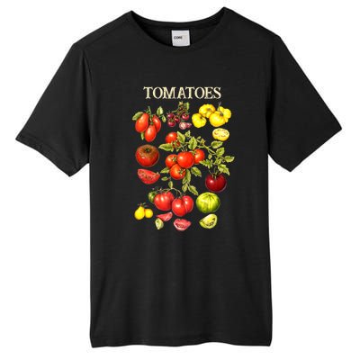 Tomatoes Funny Gardener Garden Gardening Tomato Botanical Meaningful Gift Tall Fusion ChromaSoft Performance T-Shirt