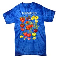 Tomatoes Funny Gardener Garden Gardening Tomato Botanical Meaningful Gift Tie-Dye T-Shirt