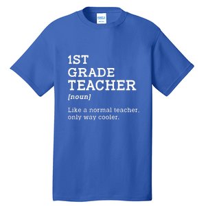 Team First Grade Back To School 1st Grade Teacher Student Gift Tall T-Shirt