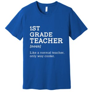 Team First Grade Back To School 1st Grade Teacher Student Gift Premium T-Shirt