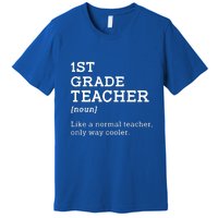 Team First Grade Back To School 1st Grade Teacher Student Gift Premium T-Shirt