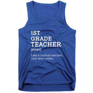 Team First Grade Back To School 1st Grade Teacher Student Gift Tank Top