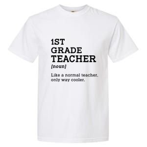 Team First Grade Back To School 1st Grade Teacher Student Gift Garment-Dyed Heavyweight T-Shirt