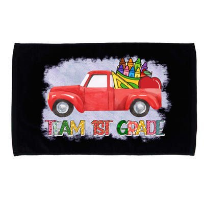 Team First Grade Back To School 1st Grade Teacher Student 100 Days Of School Microfiber Hand Towel